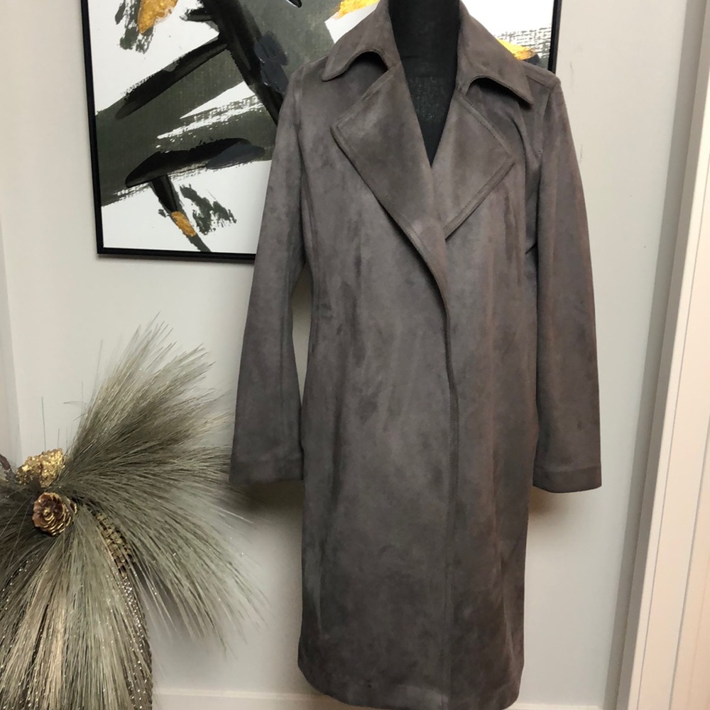 Suede Ann Taylor Coat